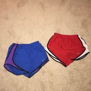 set of 2 nike shorts